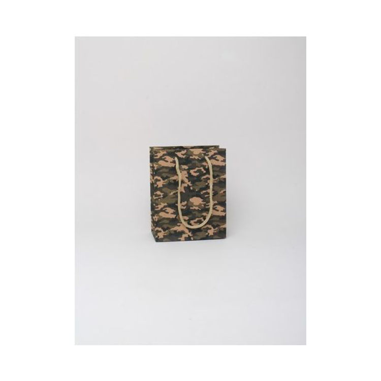Picture of Item 1574-5745* Size: 14.5×11.5x6cm Camouflage Print Gift Ba